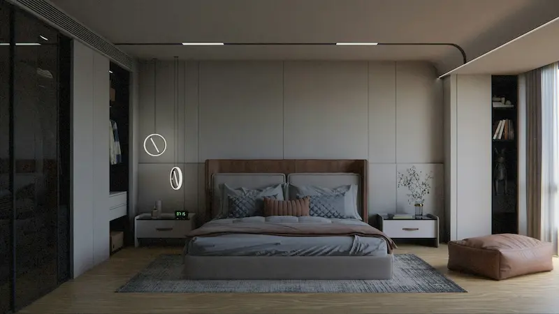 Modern Master Bedroom Design